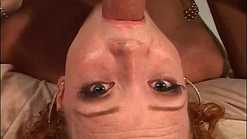 Slutty redhead bitch loves anal