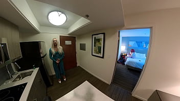 Sexy Crossdresser Jerking Off In Kitchen Vr thumbnail