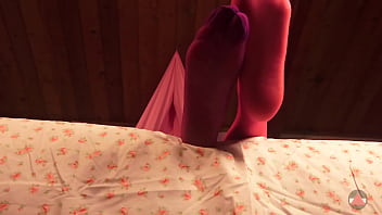 Nylons are sexy each foot