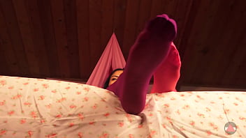 Nylons are sexy each foot