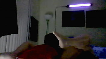 Blacklight booty tongue spearing