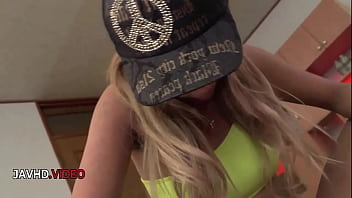 Blonde bombshell karin's wild jav adventure