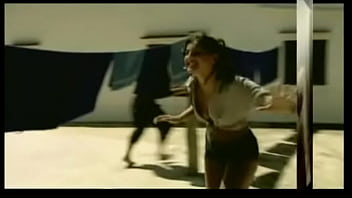 Silvia lancome plays a fantasy girl who screws her lover on the beach