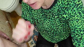 Homemade sloppy blowjob and cum in mouth amateur housewife