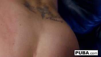 Sexy babes gets filled with cum