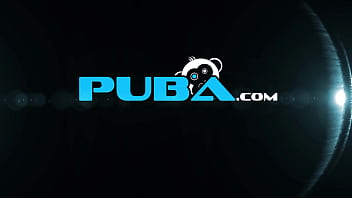 Blonde babe plays with herself