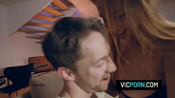 Horny babe rides on her boyfriend's hard cock