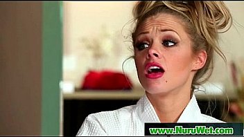 Sexy masseuse give amazing nuru massage 12