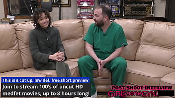 Brooklyn rossi's 1st gyno exam