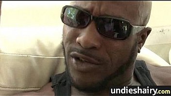 Hairy pussy in lacy undies 16