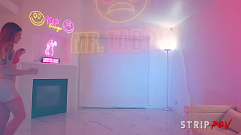 Sexy clubber alex kane shows off her hot striptease lapdance and blowjob skill