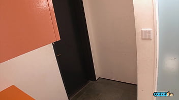 A female office worker seeks a quick solution and performs oral sex on her coworker after hours A female office worker seeks a quick solution and performs oral sex on her coworker after hours