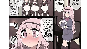 Voiced futa maid milking 461330