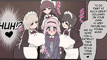 Voiced futa maid milking 461330