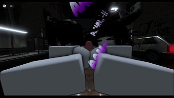 Two hot roblox girls fucked on the street