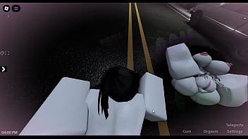 Two hot roblox girls fucked on the street