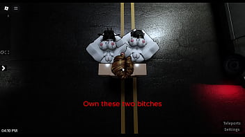 Two hot roblox girls fucked on the street