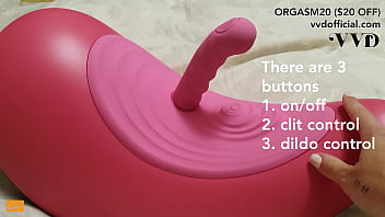 Strong orgasm riding the ccd rider desire baby hottie