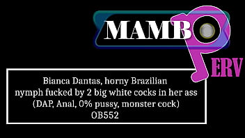 Bianca dantas horny brazilian nymph fucked by 2 big white cocks in her ass dap anal 0% pussy 2on1 dirty talk atm monster cock ob552