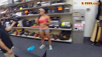 Muscular Chick Poses On Camera And Fucked In The Pawnshop thumbnail