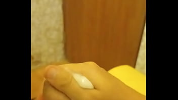 Pajeandome en el baño