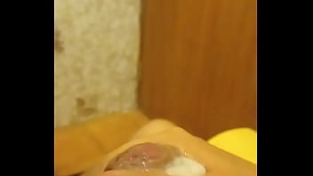 Pajeandome en el baño