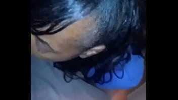 Caramelfootgoddess giving head to a bbc then gives fj