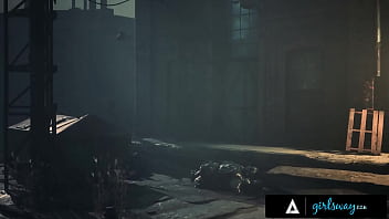 Witchy babes summon a sex spirit to fuck