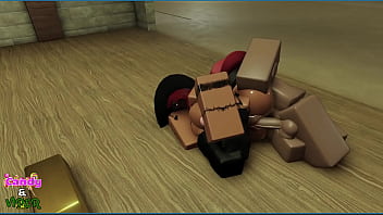 Candy getting fucked hard by her cowboy