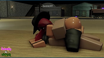 Candy getting fucked hard by her cowboy