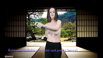 Topless sage eldritch single & dual nunchaku practice