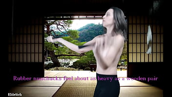 Topless sage eldritch single & dual nunchaku practice