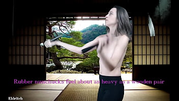 Topless sage eldritch single & dual nunchaku practice