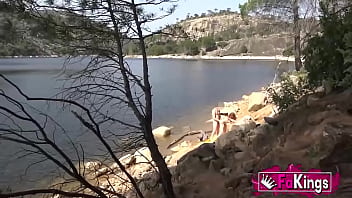 Jade gets fucked by a stranger in the middle of the country