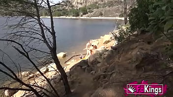 Jade gets fucked by a stranger in the middle of the country