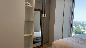 Behind the scenes with petite huge natural tits 19 yr old teen dafne michelle and andres acosta