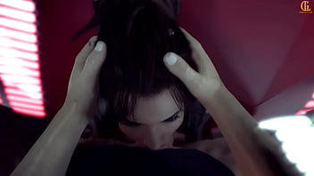 Panam palmer gets a mouth full cyberpunk