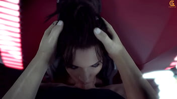 Panam palmer gets a mouth full cyberpunk