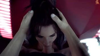 Panam palmer gets a mouth full cyberpunk