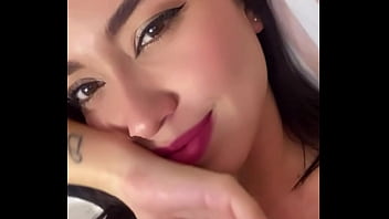 Myself masturbating thinking about my neighbor's cock while my cuckold husband is working