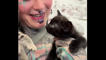 I love cats what's your favorite thing about cats #catlover #felinefriends #inkedandcuddly #tattoogirl #psyland