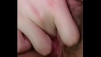 Teen play her pussy with your hand