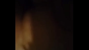 Wife puts hand in husbands ass