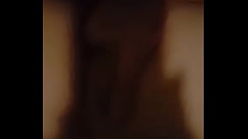 Wife puts hand in husbands ass