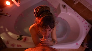 Bathtub affirmation blowjob for your praise kink