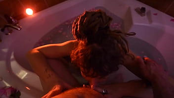 Bathtub affirmation blowjob for your praise kink