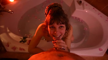 Bathtub affirmation blowjob for your praise kink