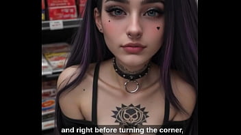 Ai dívka svádí neznámého muže v obchodním centru a poté ho potají uspokojí v šatně