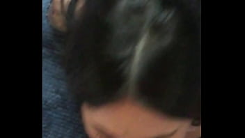 Amateur brunette bombshell gia chains swallows every inch pov style