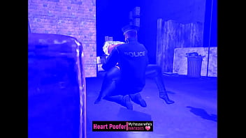 Con mi amigo el policìa